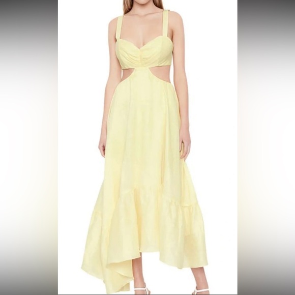 Bardot Yellow Dress - Picture 3 of 4